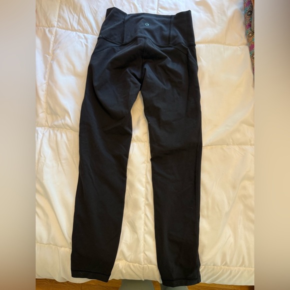 Lululemon High Times Pant Metta size 6 Luxtreme Mesh Cutout 7/8 Pants Leggings - Picture 5 of 8